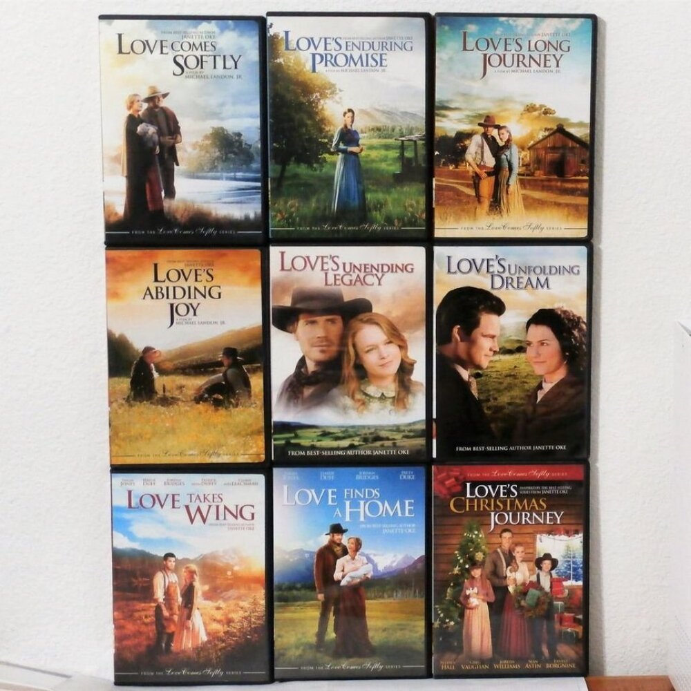 LOVE COMES SOFTLY SERIES, 9 DVD Movies, Based on Janette Oke's Best-Selling Book